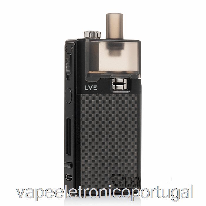 Vape Eletrônico Lve Orion 2 40w Pod System Textura Carbono/preto